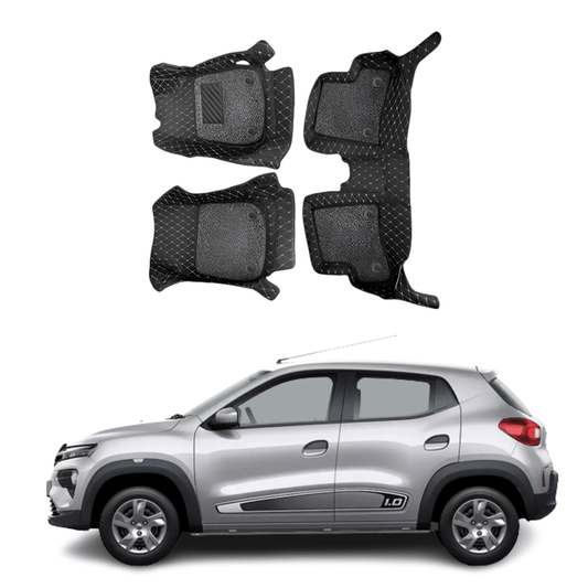 7D Car Floor Mats For Renault Kwid