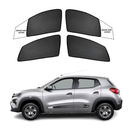 Black Sun shade window for Renault Kwid
