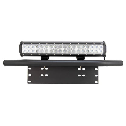 LED Light Bar Mounting Bracket & License Plate Frame Holder- Front