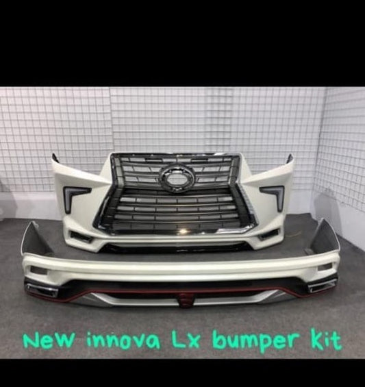 Lexus Bumper Kit Available For Toyota Innova Crysta - Model 2021 Onwards