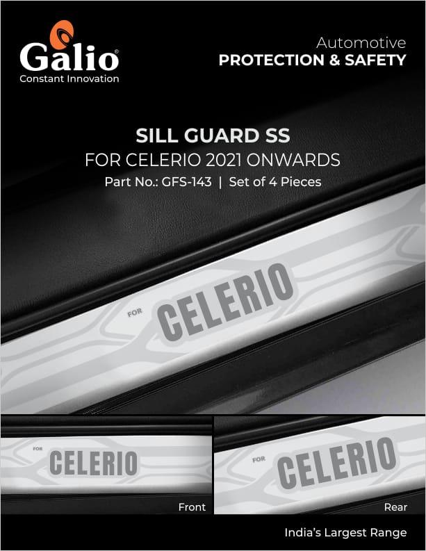 Maruti Suzuki Celerio 2021 Onwards Sill Guard SS