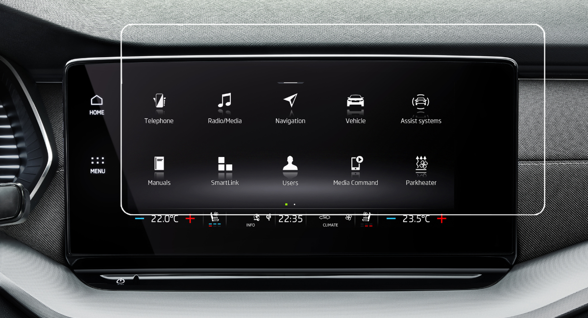 Premium Screen Guard for Skoda Old Octavia