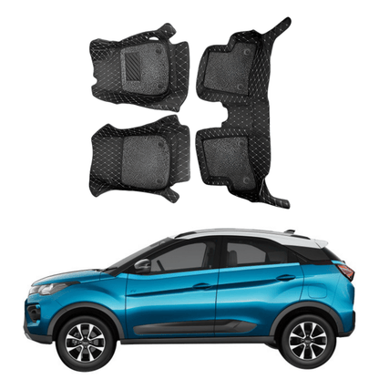 7D Car Floor Mats For TATA Nexon EV