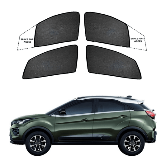 Black Sun shade window for Tata Nexon