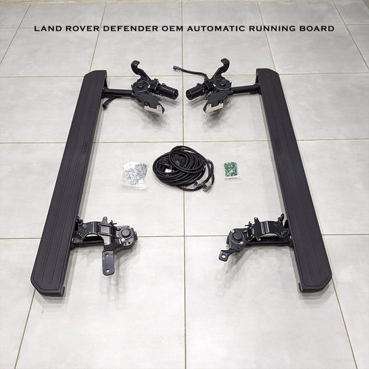 Automatic OEM Side Foot Steps For Land Rover Defender - Model 2020 Onwards