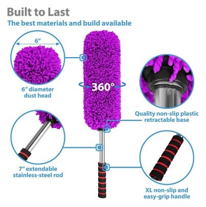 Ultra Soft Extendable Microfiber Duster