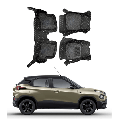 7D Car Floor Mats For TATA Punch