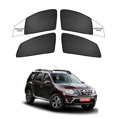 Window Sun Shades For Renault Duster - Model 2016 Onwards