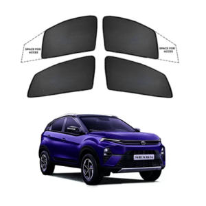 Window Sun Shades For Tata Nexon - Model 2023 Onwards