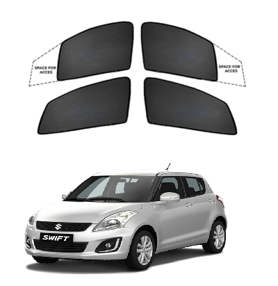Window Sun Shades For Maruti Suzuki Swift - Model 2015 Onwards
