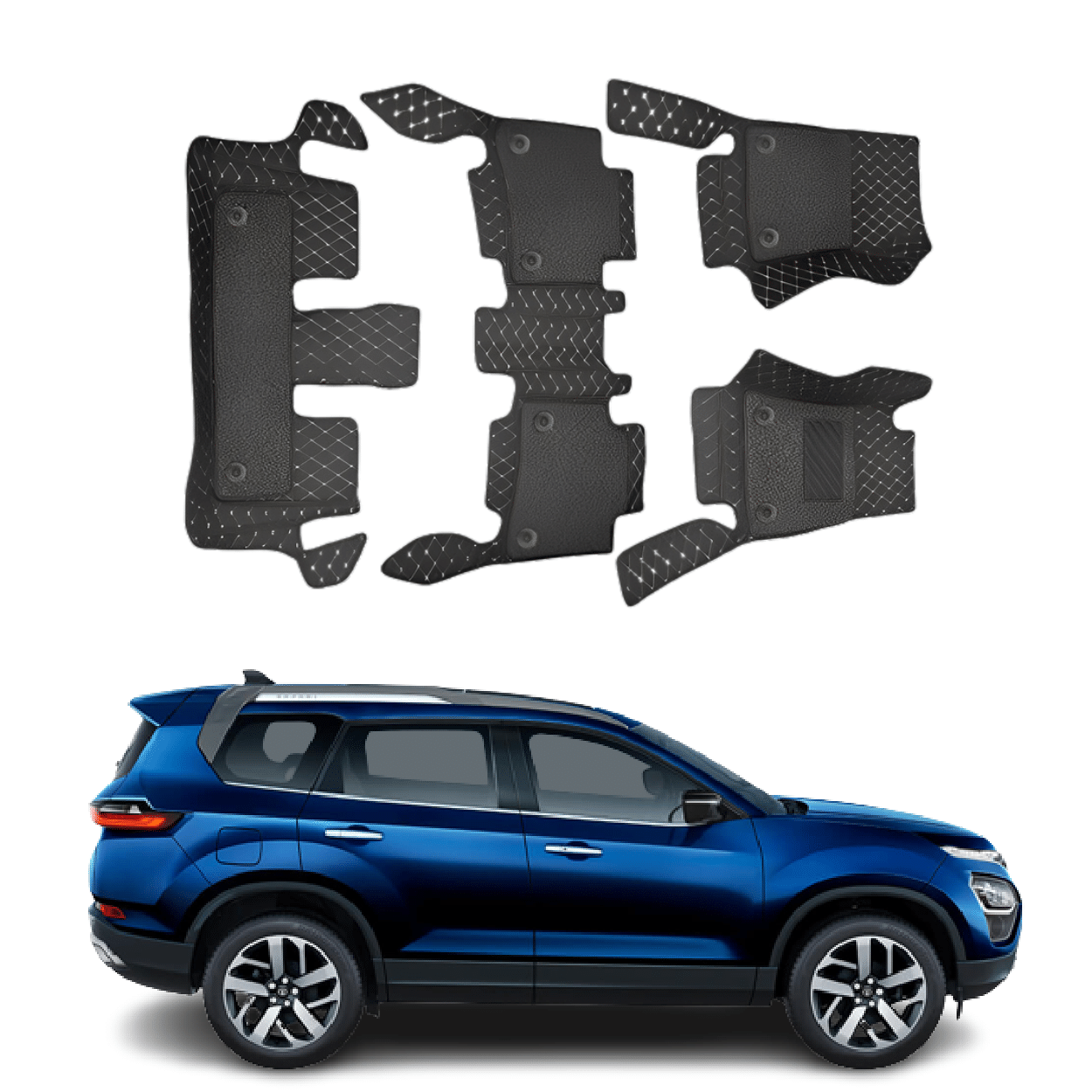 7D Car Floor Mats For TATA Safari