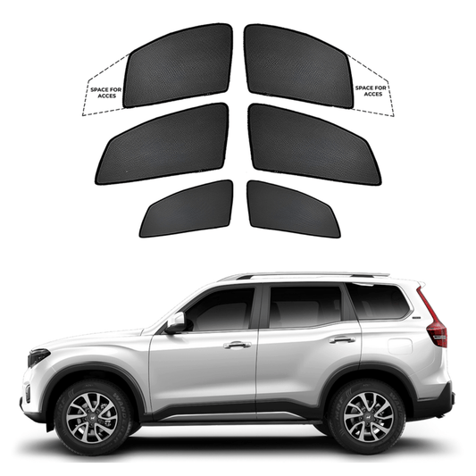 Black Sun shade window for Mahindra Scorpio-N
