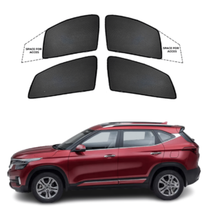 Car Window Fix Black Sun Shades For KIA Seltos