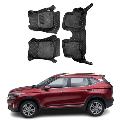 7D Car Floor Mats For KIA Seltos