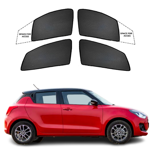 Car Window Fix Black Sunshades For Maruti Suzuki Swift