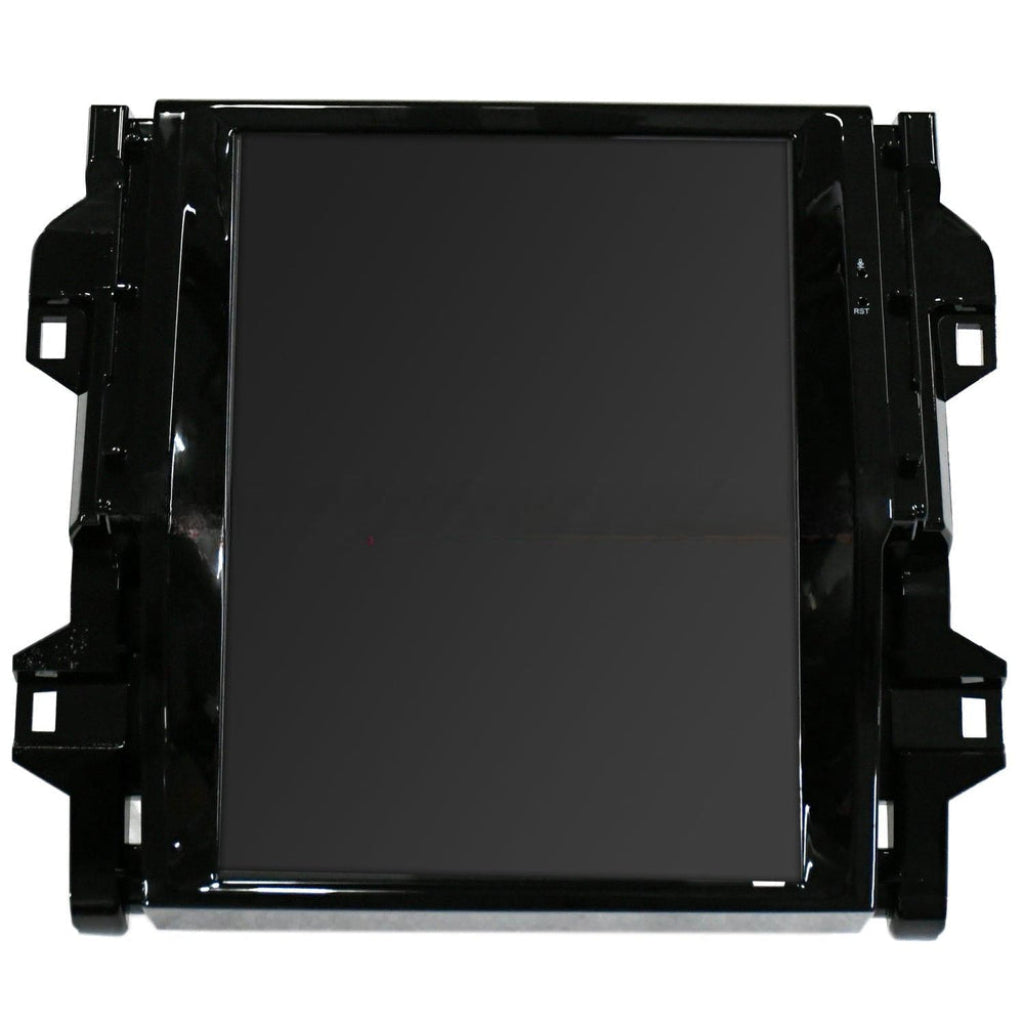 Black electronic component on a white background