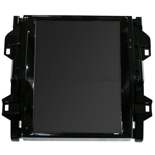 Black electronic component on a white background