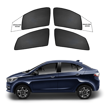 Black Sun shade window for Tata Tigor