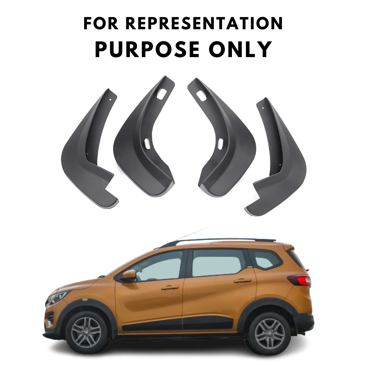 Mud Flap For Renault Triber - Model 2019 Onwards
