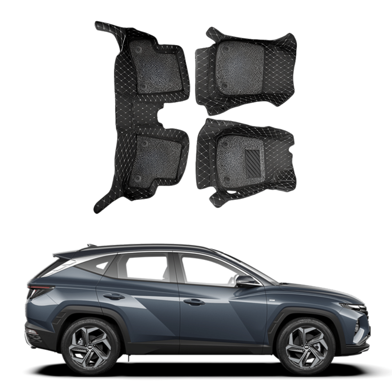 7D Car Floor Mats For Hyundai Tucson