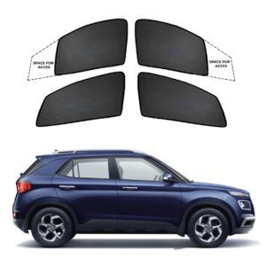 Car Window Fix Black Sunshades For Hyundai Venue