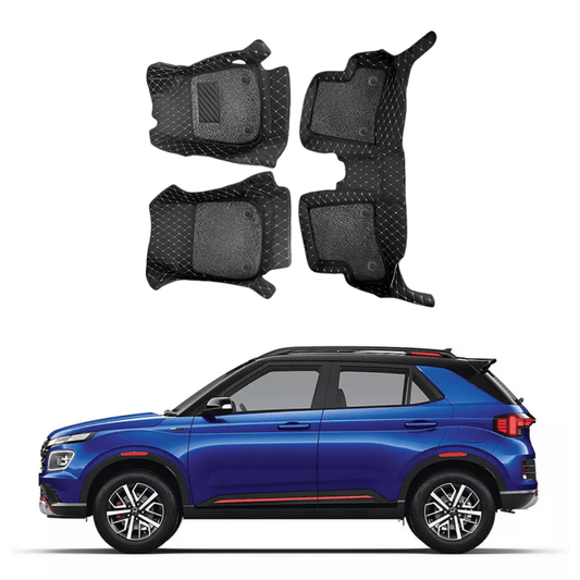 7D Car Floor Mats For Hyundai Venue N-Line