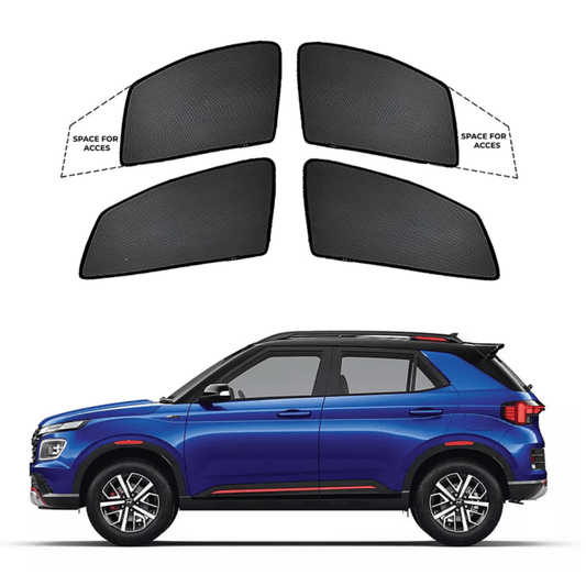 Black Sun shade window for Hyundai Venue N Line
