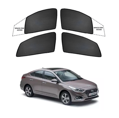 Car Window Fix Black Sunshades For Hyundai Verna