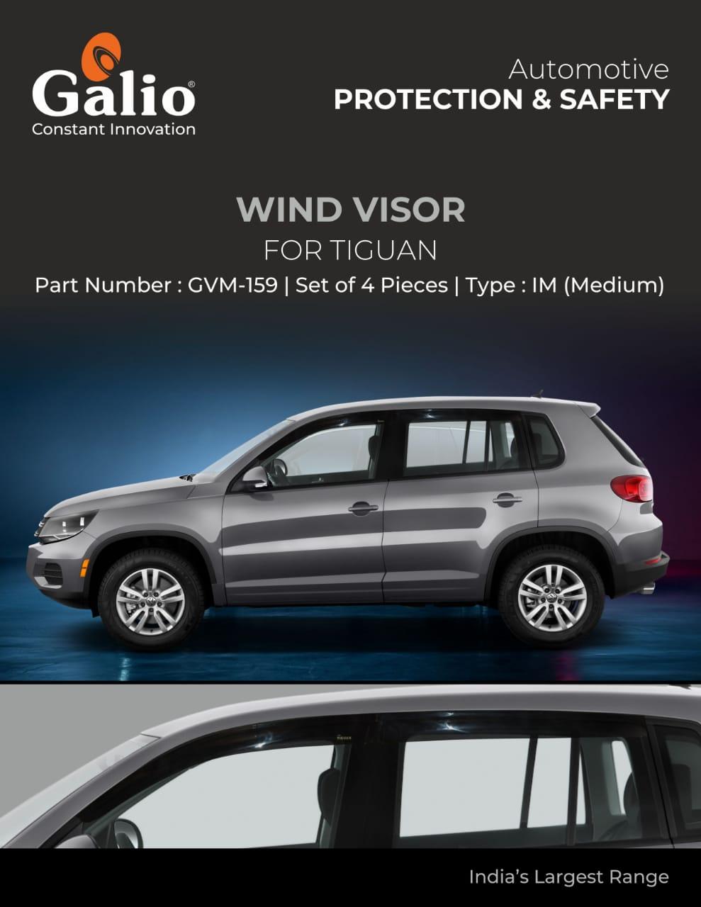 Tf medium wind Visor for Volkswagen Tiagun