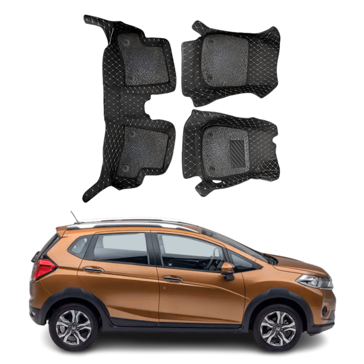 7D Car Floor Mats For Honda WR-V