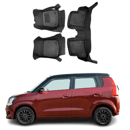7D car floor mats for Maruti Suzuki Wagon R