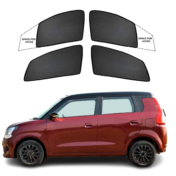 Black Sun shade window for Maruti Suzuki Wagon R