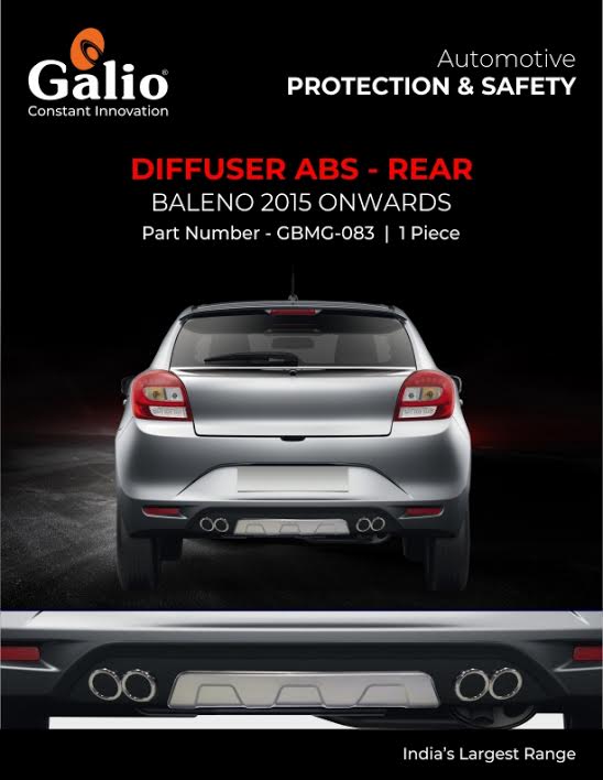 Maruti Suzuki Baleno ABS Guard Rear – Superfluous Mart