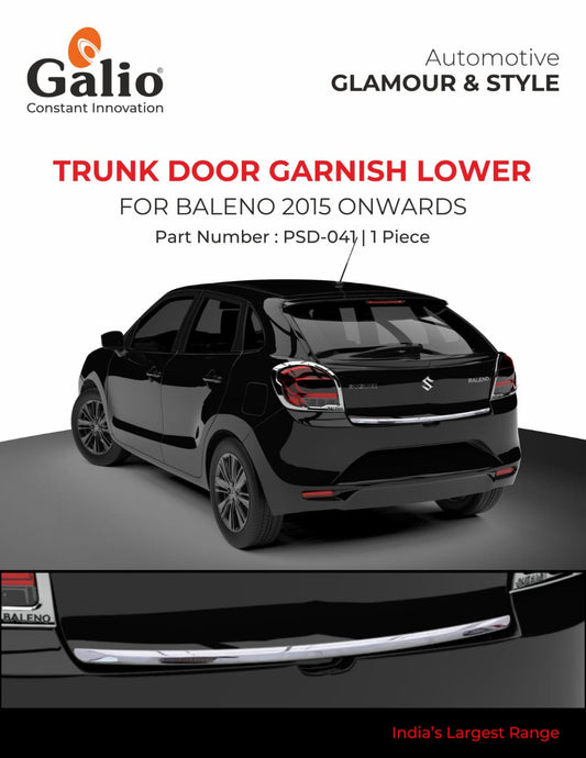 Maruti Suzuki Baleno Trunk Door Garnish Lower SS