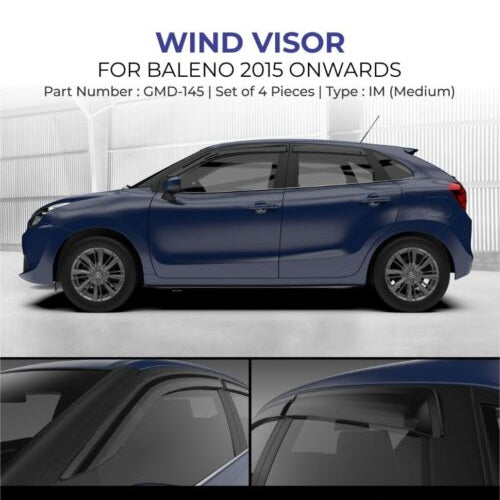 Maruti Suzuki Baleno Door Wind Visor