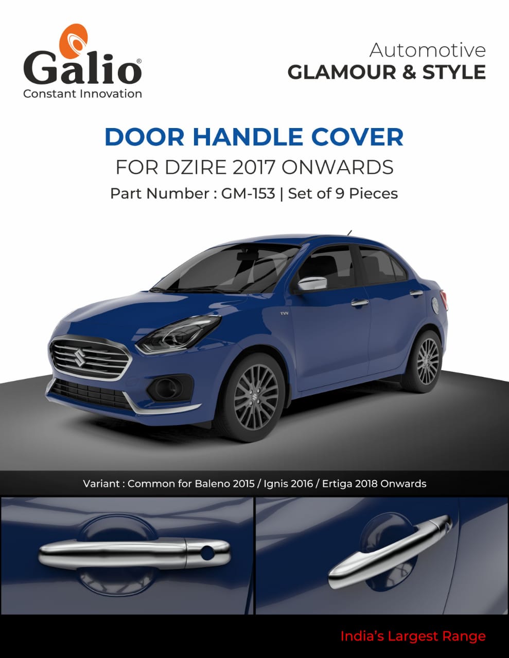 Door Handle Cover Maruti Suzuki Dzire on Superfluousmart
