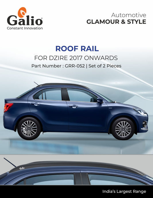 Black Roof Rail for Maruti Suzuki Dzire