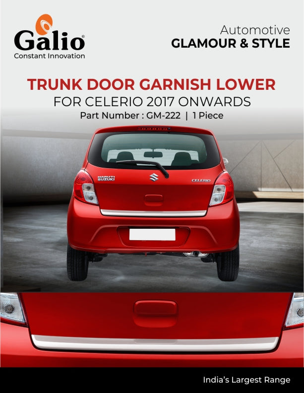 Maruti Suzuki Celerio Trunk Door Garnish Lower