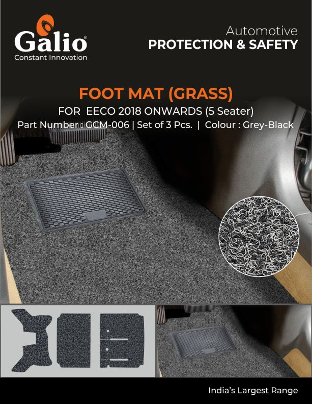 grass foot mats for Maruti Suzuki Eeco