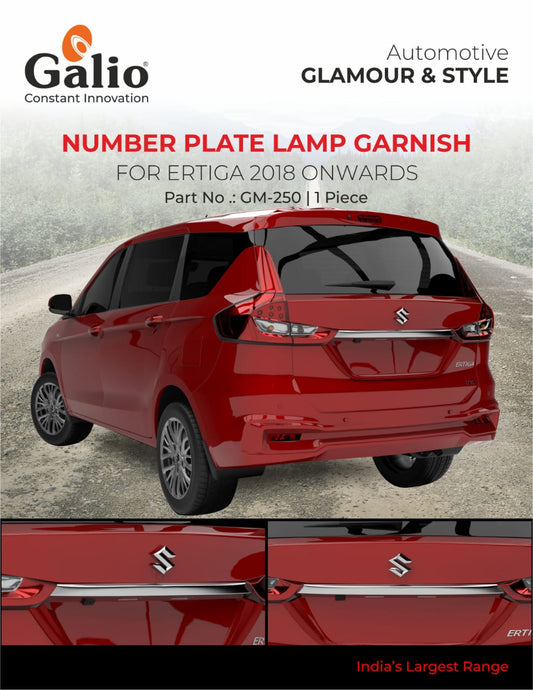 Maruti Suzuki Ertiga Number Plate Lamp Garnish