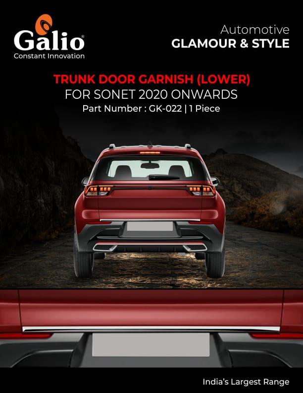KIA Sonet Trunk Door Garnish Lower