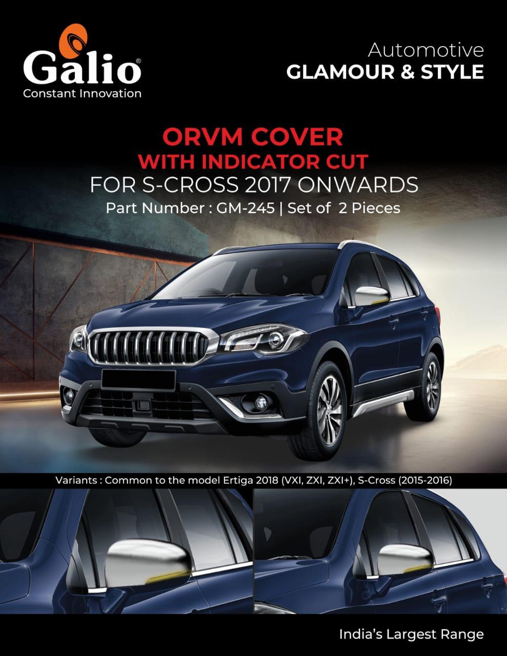 Maruti Suzuki S-Cross ORVM Cover With Indicator Cut