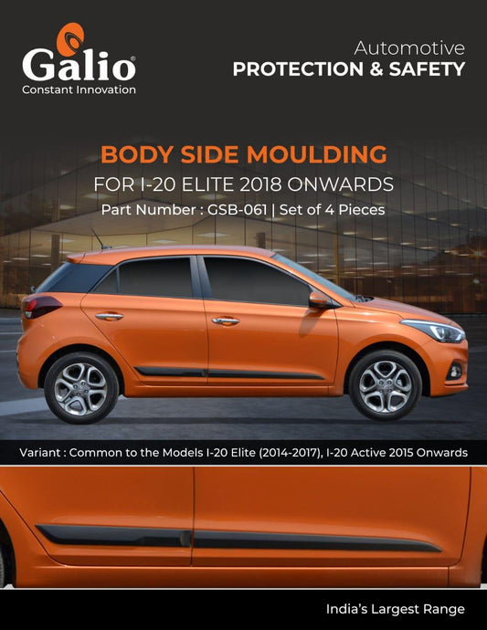 Hyundai I-20 Elite Body Side Moulding