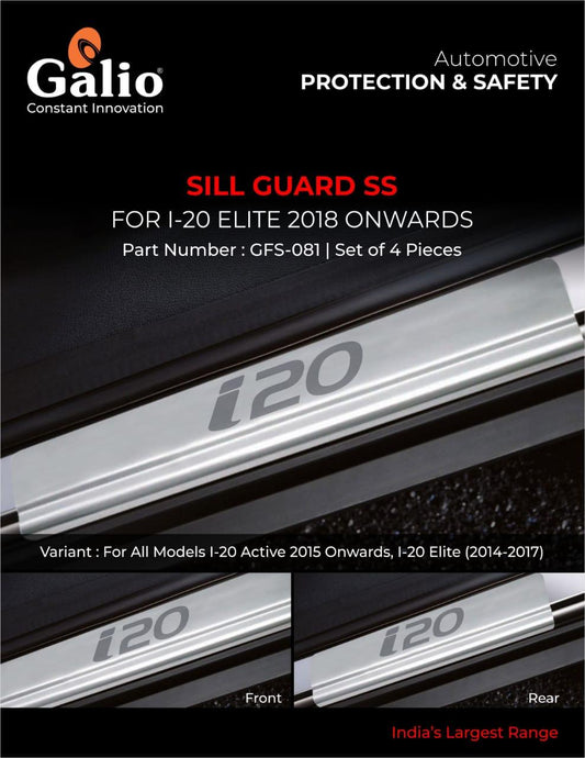Hyundai I20 Elite Sill Guard SS