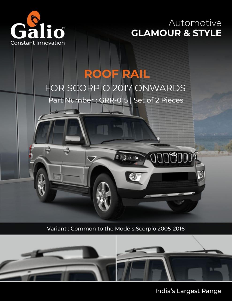 Roof Rail for Mahindra Scorpio