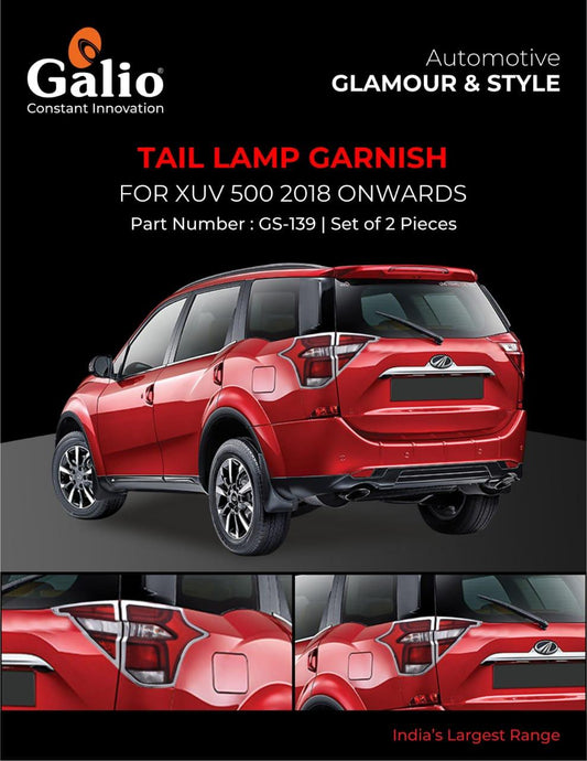 Mahindra XUV 500 Chrome Finish Tail Lamp Garnish