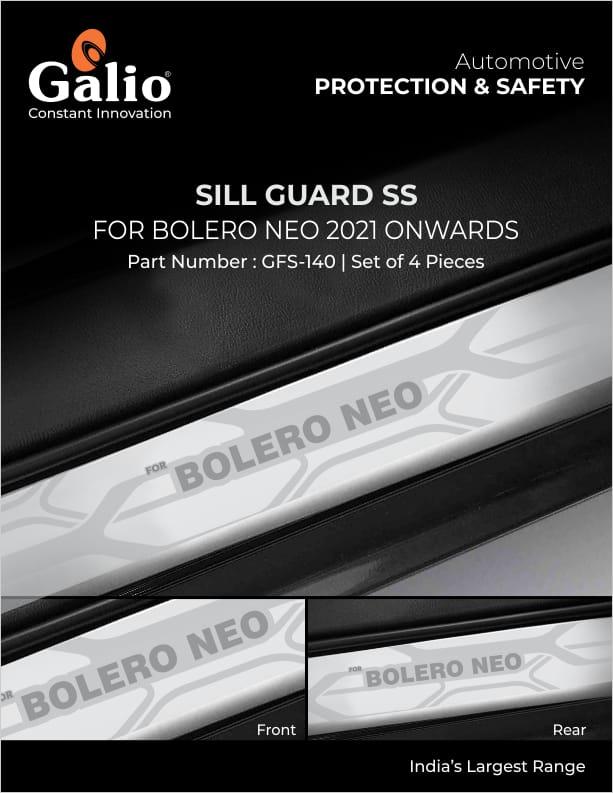 Mahindra Bolero Neo Sill Guard SS