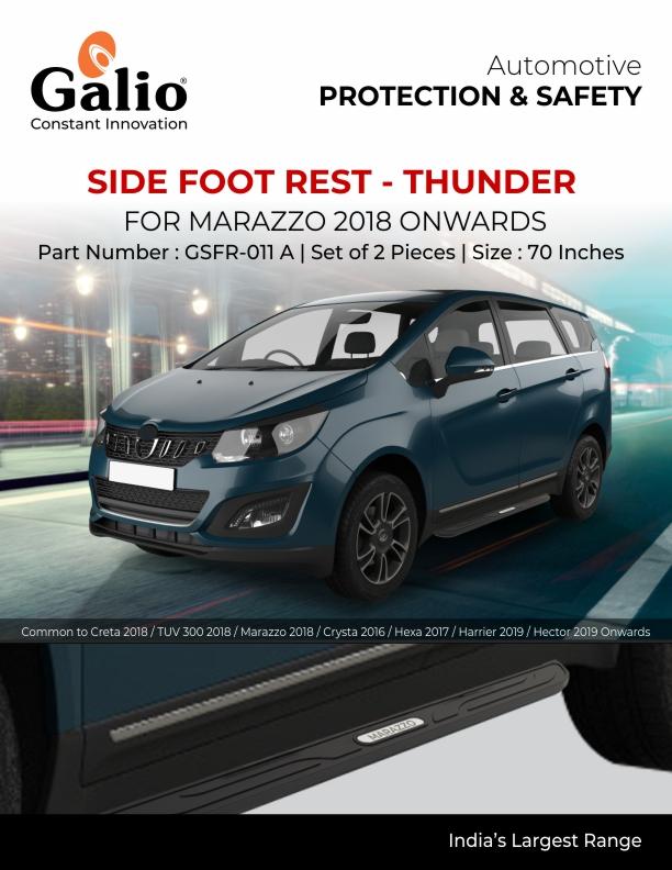 Side Foot Rest for Mahindra Marazzo