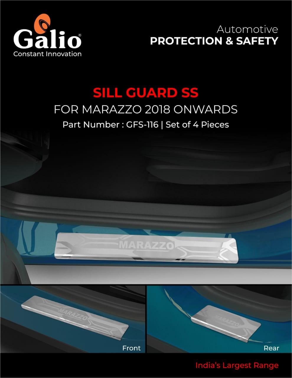 Mahindra Marazzo Sill Guard SS