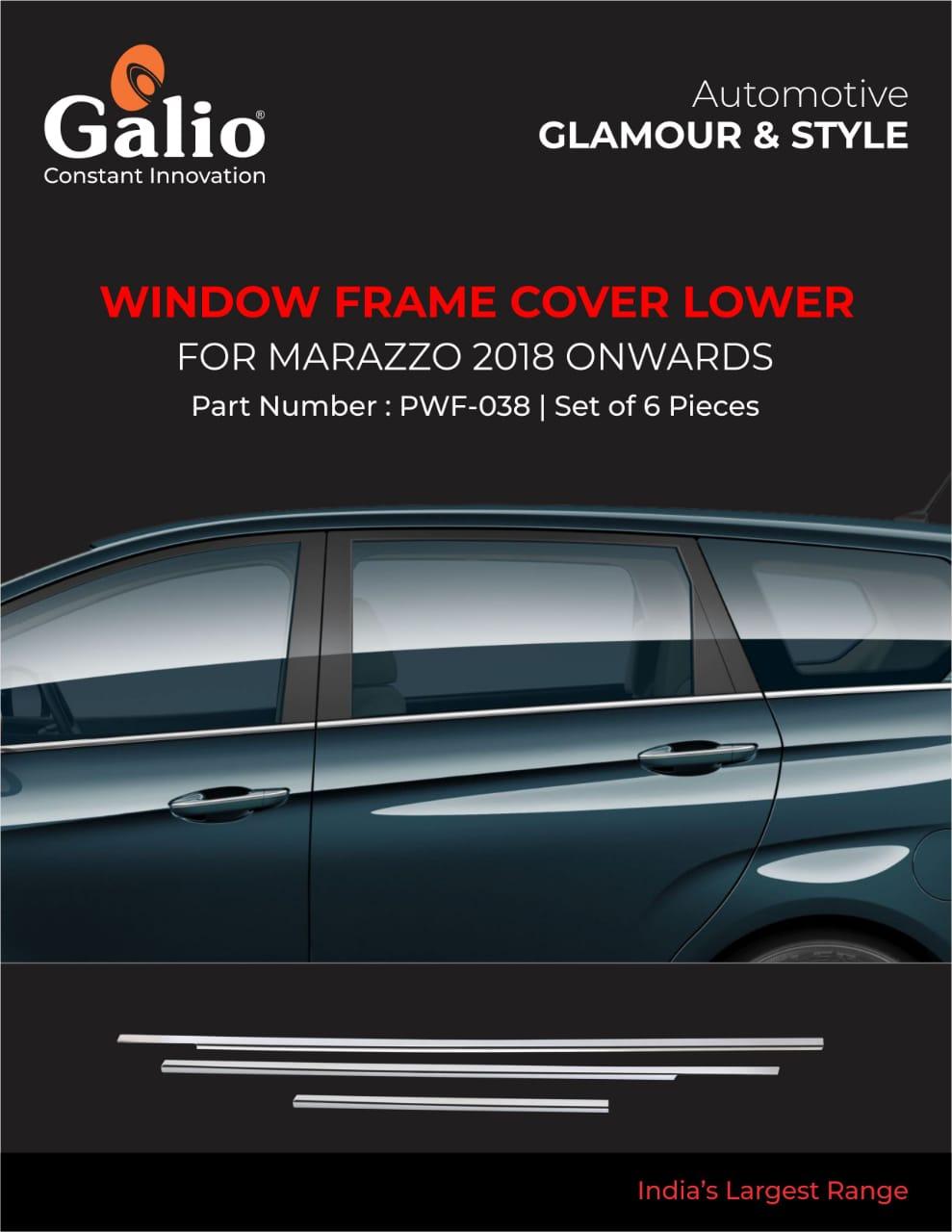 Window Frame Cover Lower for Mahindra Marazzo